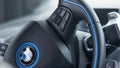 Steering Wheel Of BMW i3