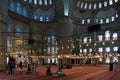 Inside the Blue Mosque