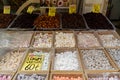 Istanbul - Turkey - 20 May 2023: traditional turkish sweets are seen in a bazaar in the street