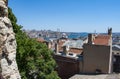 Istanbul, Turkey, Middle East, skyline, aerial view, panoramic, mosque, minaret, Golden Horn, Bosphorus, Grand Baazar Royalty Free Stock Photo
