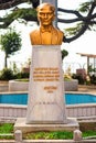 ISTANBUL, TURKEY - NOV 20: Statue or bust of the former leader A Royalty Free Stock Photo