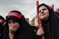 Shiite Muslims Gathered to Commemorate the Battle of Karbala