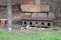 A house for homeless cats in the city`s Fatih district. Istanbul. Turkey