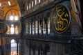 Interiors of Hagia Sophia Church of the Holy Wisdom - Ayasofya