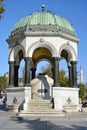 Kaiser Wilhelm Fountain in Istanbul, Turkey. Royalty Free Stock Photo