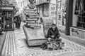 Street Life on the streets of Istanbul. Royalty Free Stock Photo