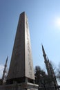 Istanbul Turkey Obelisk of Theodosius Royalty Free Stock Photo