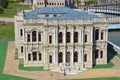 Beylerbeyi palace at the Miniaturk is a miniature park Royalty Free Stock Photo