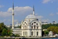 Ortakoy Mosque, officially the Buyuk Mecidiye Camii Royalty Free Stock Photo