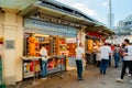 Doner kebab shop in Istanbul Royalty Free Stock Photo