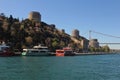 Istanbul, Turkey. Sea of Marmara. Rumeli Castle, the 15th of July Bridge