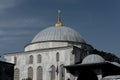 Istanbul, Turkey - September 18, 2021. Exterior of the most famous Byzantine architecture Hagia Sophia. Royalty Free Stock Photo