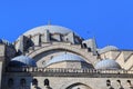 Domes of Suleymaniye Mosque, Istanbul Royalty Free Stock Photo