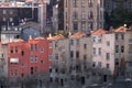 ISTANBUL, TURKEY - September 2014 Old Abandoned Building in City Center Urban Regeneration