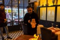 Istanbul, Turkey, 20.12.2019: Traditional Turkish Testi Kebab - Tandir - Pottery Kebab in clay pot