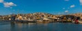 ISTANBUL, TURKEY : View on Rahmi M. Koc Museum from the Strait Golden Horn. Royalty Free Stock Photo