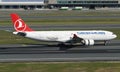 Airplane Landing to Istanbul Airport