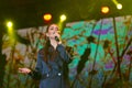 Turkish Singer Elif Buse Dogan Concert in Istanbul, Turkiye