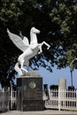 25-06-2023 Istanbul-Turkiye: Pegasus Statue, Symbol of Oren