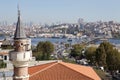 Istanbul view, Turkey. Istanbul, formerly known as Constantinople, is the largest city in Turkey