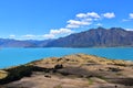 Isthmus peak, south island, Hawea lake new zealand