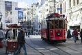 Istiklal caddeis in istanbul Royalty Free Stock Photo