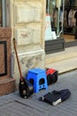 Istiklal street musical instruments Royalty Free Stock Photo
