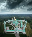 Istra New Jerusalem Monastery, Aerial View Royalty Free Stock Photo