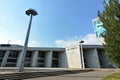 Istropolis in Bratislava, the former House of the Trade Unions, Slovakia Royalty Free Stock Photo