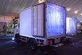 Isuzu cold storage van at Philippine International Motor Show in Pasay, Philippines