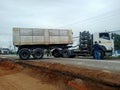 ISUZU DECA TRACTOR GXZ CNG 354 WITH SEMI DUMPER TRAILER