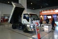 Isuzu dump truck at Philippine Commercial Vehicle Show in Pasay, Philippines