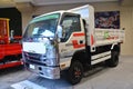 Isuzu dumptruck at All out car show in Paranaque, Philippines