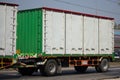 Isuzu FTZ240 Container Truck and Trailer PPL Logistic Transport.