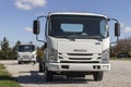 Isuzu Motors truck dealership. Isuzu is a Japanese commercial vehicle and diesel engine manufacturer