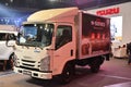 Isuzu nlr 85 smoother at Philippine International Motor Show in Pasay, Philippines