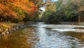 Isuzu river that runs through Ise Jingu Naiku(Ise Grand shrine -