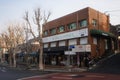 Itaewon antique furniture street multi cultural commercial area during winter morning at Yongsan-gu , Seoul South Korea : 6