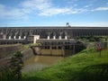 Itaipu Hydroelectric Power Plant or ItaipÃÂº. Foz do IguaÃÂ§u - Brazil - January 2015. Royalty Free Stock Photo