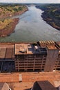 Itaipu Hydroeletric Power Plant Royalty Free Stock Photo