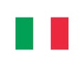 italia flag icon vector