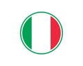 italia flag icon vector