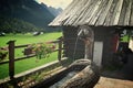 Italia, 2018, ricreazione, chalet, Venezia, Sappada, le montagne, the mountains, retro