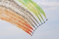 Italian aerobatics group Royalty Free Stock Photo