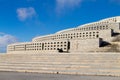 Italian alps landmark. First world war memorial Royalty Free Stock Photo