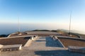 Italian alps landmark. First world war memorial Royalty Free Stock Photo