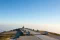 Italian alps landmark. First world war memorial Royalty Free Stock Photo