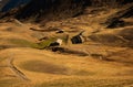 Italian Alps in Piemonte. Strada dell Assietta. Italy