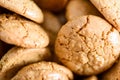 Italian Amaretti Biscuits Royalty Free Stock Photo