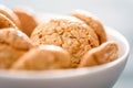 Italian Amaretti Biscuits Royalty Free Stock Photo